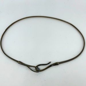 Vintage Skinny Metal Stretch Belt